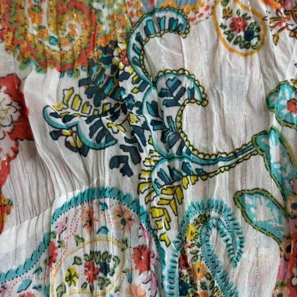 vintage paisley top - Picture 2 of 4